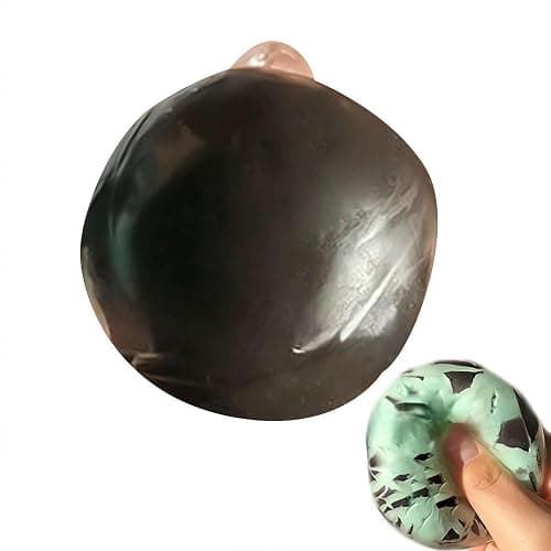 Wax Cracking Squishies,Cracking Wax Ball Squishies | Soft Chocolate moldable Stress Balls with Crackable Texture, Slow Rising Sensory Balls for Adults - Image 1