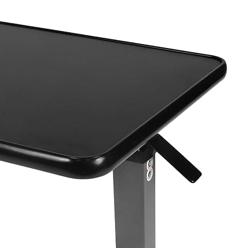 Vaunn Medical Adjustable Overbed Bedside Table with Wheels (Hospital and Home Use) thumbnail 4