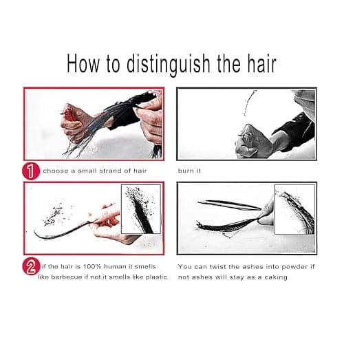LUNGCYX Mannequin Head Human Hair, Cosmetology Manikin With 100% Real Human Hair Doll Head for Hairdresser Training Practice Braiding Hair Styling (BLACK-508) thumbnail 6