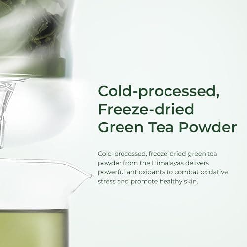 CHANDO HIMALAYA Green Tea Clay Purifying Mask 100g/3.53oz, Pore Clearing Mud Mask with Green Tea Extract and Portulaca Extract, Oil Control Spa Facial Mask for All Skin Types thumbnail 6