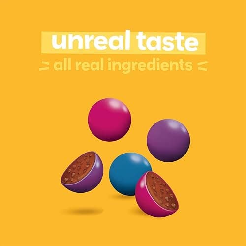 Unreal, Candy Coated Chocolate Crispy Quinoa Gems Bag, 5 Ounce thumbnail 4