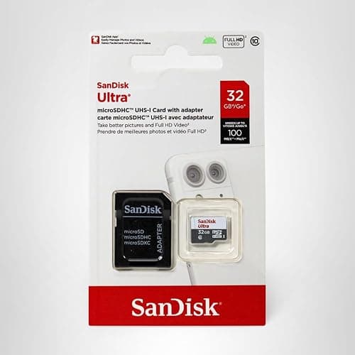 SanDisk Ultra 32GB UHS-I/Class 10 Micro SDHC Memory Card With Adapter - SDSDQUAN-032G-G4A thumbnail 9