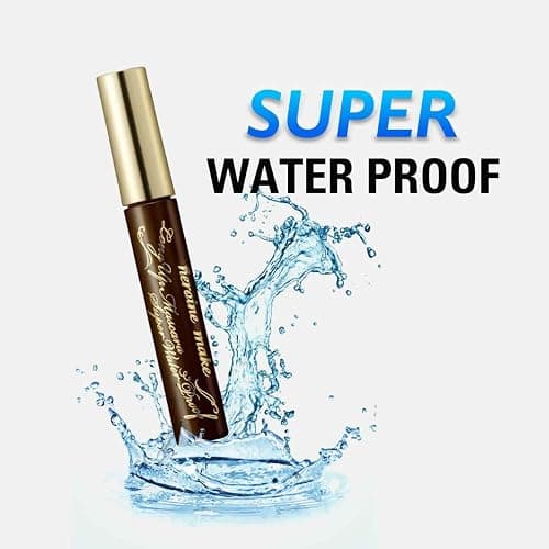 HEROINE MAKE by KISSME Brown Mascara Waterproof, Waterproof Mascara Volume and Length by Tubing Fiber for Long & Curl Eye Makeup for Women, Natural Lash Look for Sensitive Skin from Japan 1 EA thumbnail 5