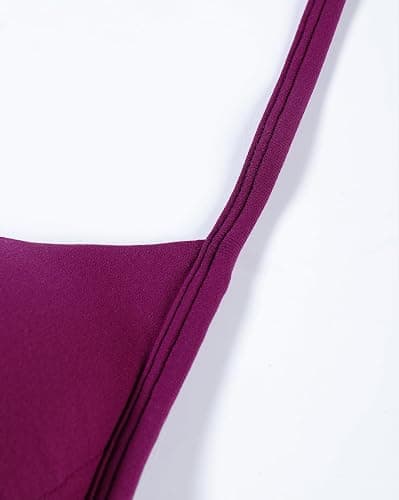 AUROLA Influence Strappy Bra Sports Bras for Women, Backless Padded Impact Strappy Bra Workout Gym Yoga with Removable Cups thumbnail 7