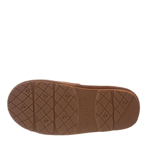 BEARPAW Women's Loki Slip-On Slippers | Suede Upper | Comfortable Indoor & Outdoor Shoes for Women | Multiple Sizes & Colors thumbnail 4