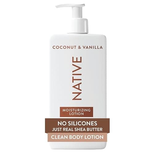 Native Body Lotion, Coconut & Vanilla, 48-Hour Hydration for Dry & Sensitive Skin, Made with Plant-Based Moisturizers like Shea Butter, Silicone & Paraben Free, 16.5 fl oz - Image 1