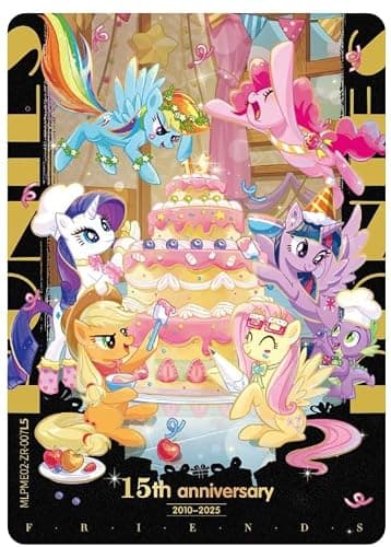 KAYOU My Little Pony Friendship Eternal Trading Cards – Moon Edition Series 2 – 24 Packs, 192 Cards – Anniversary Celebration Edition – English Booster Box thumbnail 5