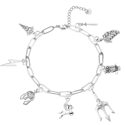 MAOFAED Greek God and Goddess Paperclip Bracelet, Greece Mytholgoy Gift, Book Lover Gifts(camp halflink) thumbnail 6