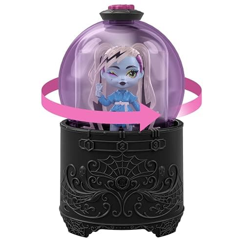 Monster High Potions Crystal Ball Mini Dolls, Surprise 3-inch Character Figures with Water Reveal, Charm and Fortune Card (Characters May Vary), JCX99 thumbnail 3