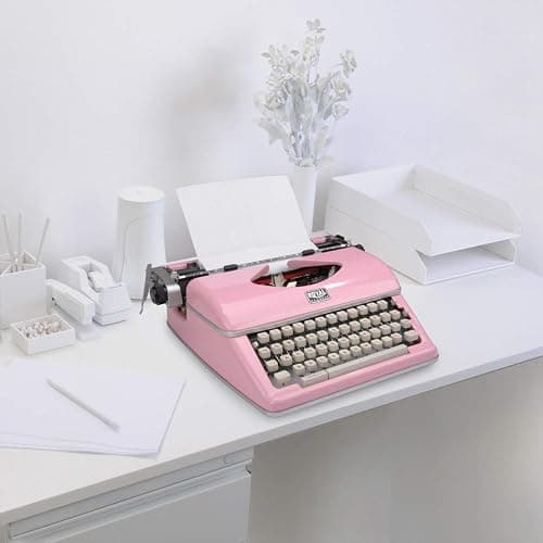 Royal 79105Y Classic Manual Typewriter (Pink) thumbnail 2