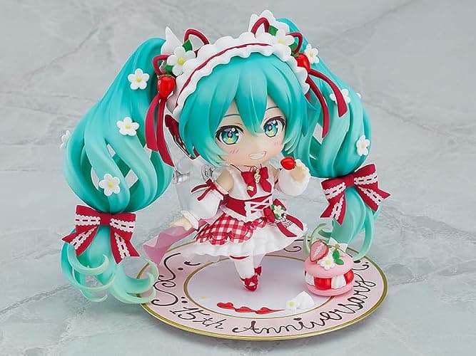 Good Smile Company [GOOD SMILE COMPANY] Nendoroid Character Vocal Series 01 Hatsune Miku Hatsune Miku 15th Anniversary Ver. Non-Scale Plastic Pre-Painted Articulated Figure Reissue thumbnail 4