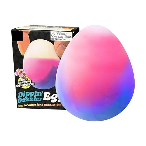 Egg Squishy Silicone Stress Relief Squeeze Fun and Cute Plaything for Office - Image 1
