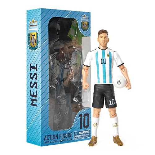 Sockers Banbo Toys Argentina AFA Lionel Messi 8" Collectible Soccer Action Figure - Image 1