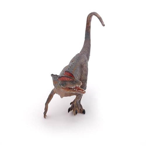Papo - Figurine Dilophosaure - Jouet Dinosaure Enfant dès 3 Ans - Idée Cadeau Jurassique - 14 x 4,5 x 13 cm - Théropode Carnivore Réaliste - Peint à la Main - Collection Les Dinosaures - 55035 thumbnail 5