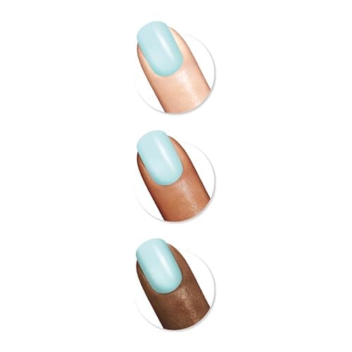 Sally Hansen Miracle Gel Salon Quality Nail Polish | Gel-Like Formula, Two-Step System, No UV Light Needed, Long Lasting | Opaque, Glossy | 668 Grand Cyan | Vibrant Blue Nail Polish thumbnail 3