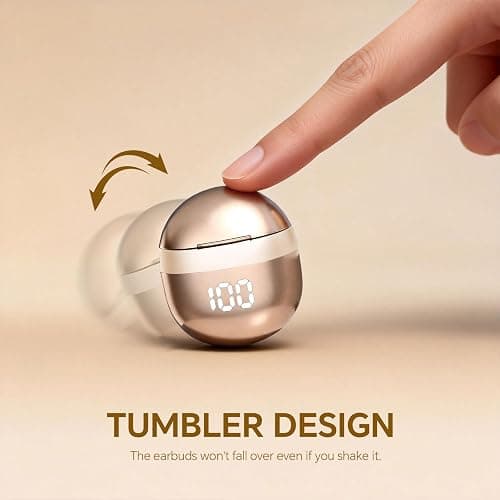 Yihou Invisible Small Mini Sleep Earbuds Headphones Wireless Bluetooth | Comfortable Tiny Sleeping Smallest Low Profile Micro Discreet Hidden Kids Earbuds Ear Buds for Small Ear Canals Women Work thumbnail 2