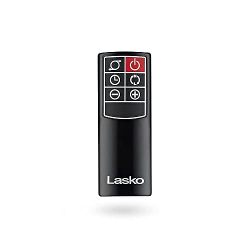Lasko Oscillating Digital Ceramic Tower Heater for Home with Adjustable Thermostat, Timer and Remote Control, 23 Inches, 1500W, Silver, 755320, 8.5″L x 7.25″W x 23″H, Silver thumbnail 11