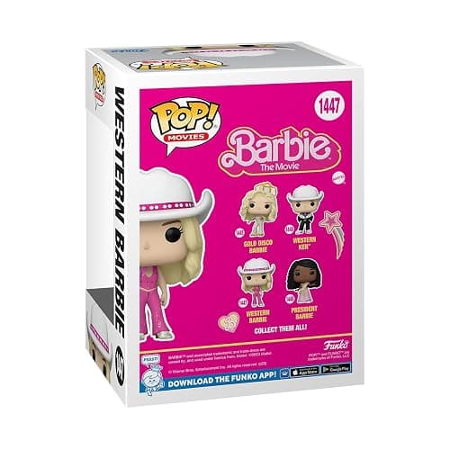 Funko Pop! Movies: Barbie - Western Barbie thumbnail 3