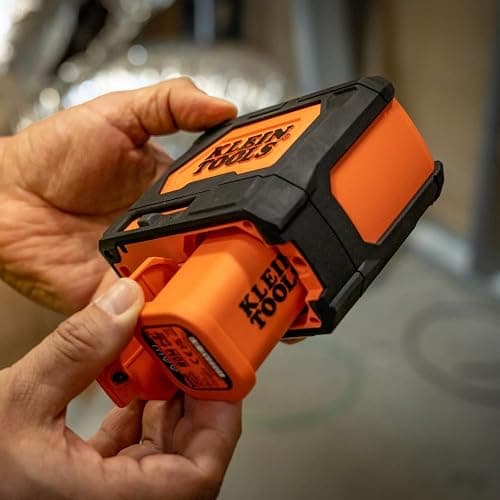 Klein Tools 93PLL Self-Leveling Laser Level with Bright Green 3x360-Degree Planes, Rechargeable Battery, Magnetic Mount thumbnail 2