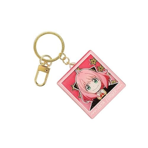 Bioworld Spy X Family Anya Acrylic Shaker Keychain - Image 1