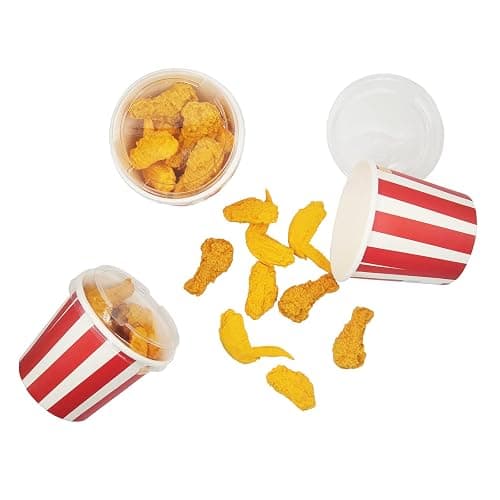 Food Erasers 27 Pack Fried Chicken Desk Pet Erasers for Kids Cute Fun Erasers for Students Bulk Boxed Pencil Erasers for School Supplies Prize Gifts Party Favors - Fried Chicken thumbnail 2