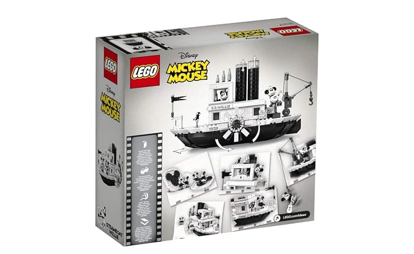 Lego 21317 Ideas Disney Steamboat Willie Vintage Collection thumbnail 5