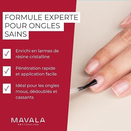 MAVALA Scientifique K+ Keratin Hardener Strengthener | Protect Nails | Avoid Breaking and Splitting | Supports Natural Keratinization | Multi-color, 0.16 Fl Oz thumbnail 5