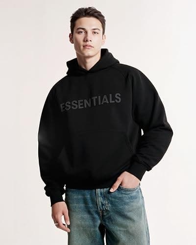 ESSENTIALS THE BIG DIPPER Graphic Pullover Hoodie Unisex Cotton Hoodies Sweatshirt for Teenagers and Adults thumbnail 4