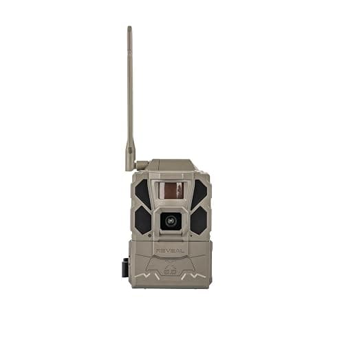 TACTACAM Reveal X Gen 3.0 Cellular Trail Camera: Auto Connect 4G LTE, 4K Photo, 1080p Video, Low-Glow IR Flash, No SD Card Needed, Long Battery Life – Best Hunting, Game & Property Monitoring Camera - Image 1