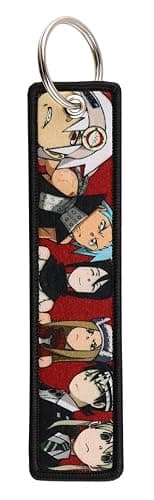 Pinstant Soul Eater Anime Manga Keychain Key Tag Chain Fob Ring thumbnail 2