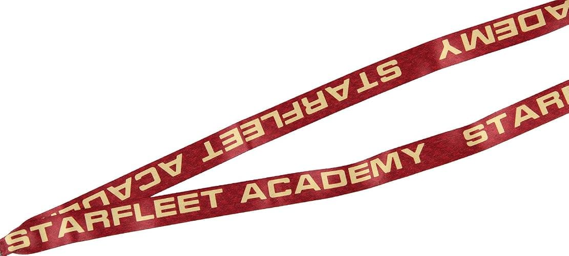 Star Trek Starfleet Academy Command ID Badge Holder Key Lanyard thumbnail 2