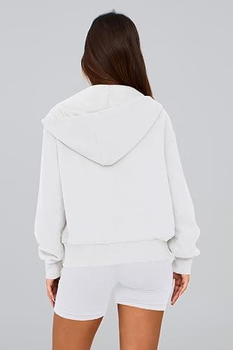 PRETTYGARDEN Hoodies for Women Sweatshirt Zip Up Hoodie Fall Fashion 2025 Trendy Long Sleeve Jackets Winter Clothing Outfits thumbnail 2