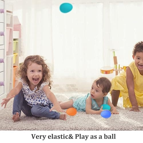 Hand Therapy Finger Exercise Grip Ball Egg Shape Strength Trainer Squeeze Stress Relieve thumbnail 4