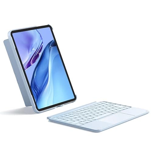 Inateck for iPad 11th/10th Generation Case with Keyboard,for iPad 10th(10.9")/11th Gen(2025 A16),Air 11" M3/M2,Air 6/5/4th,Pro 11 4/3/2/1th,Ultralight Detachable Keyboard with Touchpad, AceTouch Blue thumbnail 8