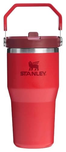 Stanley IceFlow Flip Straw Tumbler with Handle | Twist On Lid and Flip Up Straw | Leak Resistant Water Bottle | Insulated Stainless Steel | BPA-Free - Image 1