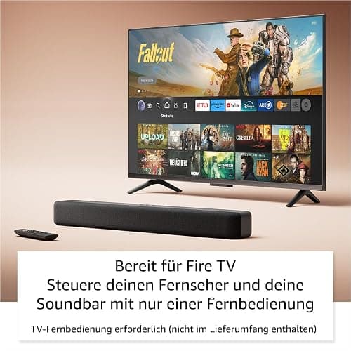 Amazon Fire TV Soundbar, 2.0-Lautsprecher mit DTS Virtual:X und Dolby Audio sowie Bluetooth-Unterstützung thumbnail 3
