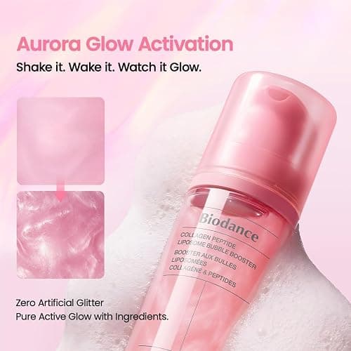 BIODANCE Collagen Peptide Liposome Bubble Booster, Micro-Bubble Foam Essence for Elasticity and Plumping, Hydration & Skin Prep Boost, Quick Morning Mask, Korean Skin Care | 3.21 fl.oz thumbnail 6