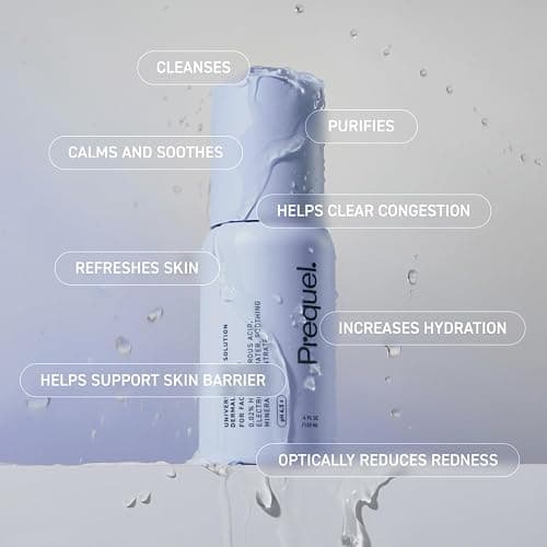Prequel Skin Universal Skin Solution Hypochlorous Acid Spray for Face and Body. Fine Mist HOCL Facial Cleanser and Dermal Spray with Minerals & Electrolyzed Water - pH-Stabilized Care. 4oz thumbnail 6