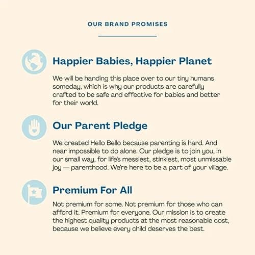 Hello Bello Baby Wipes 60 count - 60 count (Pack of 1) - Skin Cleaning Wipe thumbnail 8