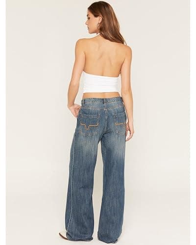 Kimes Ranch Women’s Maggie Low Rise Stovepipe Jeans, Antique Wash Denim thumbnail 3