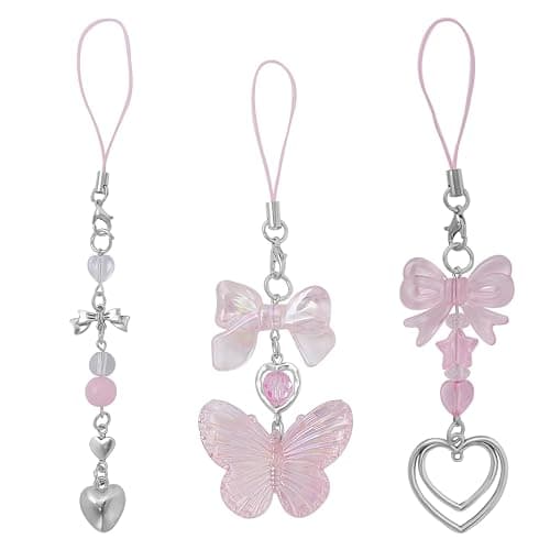 AGEN KGEN Cute Y2K Phone Charm Aesthetic Phone Charms Accessories Cute PhoneLanyard String for Bag Purse Backpack Airpods Pendants Decor - Image 1