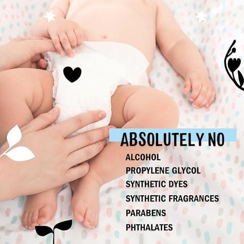 Molly's Suds Sensitive Clean Baby Wipes | 99% Water, Plant-Based, Fragrance Free | 576 Total Wipes (9 Flip-Top Packs) - 1 Count (Pack of 576) thumbnail 5