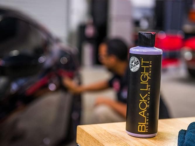 Chemical Guys Black Light Hybrid Radiant Finish - Premium Glaze and Sealant for Black and Dark Colored Cars - Enhances Depth, Gloss and Protection on Cars, Trucks, SUVs and More, 16 fl oz Bottle thumbnail 3