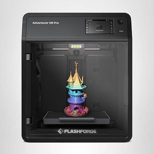 FLASHFORGE Adventurer 5M Pro 3D Printer with 1 Click Auto Printing System, 600mm/s High-Speed, Quick Detachable 280°C Nozzle, Core XY All-Metal Structure, Multi-Functional 220x220x220mm 3D Printer thumbnail 8