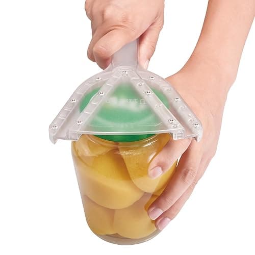 Uinxan Jar Opener for Weak Hand & Seniors with Arthritis,Easy Twist Off Bottle Caps,Patent | Unique Kitchen Gadgets, Christmas Gifts for Elderly/Women/Men (Red) thumbnail 7