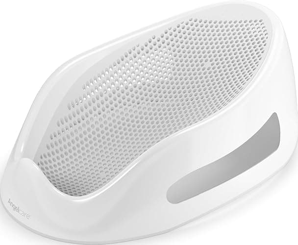 Angelcare Baby Bath Support (Gray) | Ideal for Babies Less Than 6 Months Old - Image 1