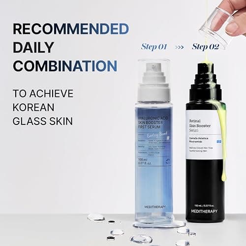 MEDITHERAPY Hyaluronic Acid Serum 5.07 fl oz | Korean Facial Serum for Plump Dewy Glass Skin, Deep Hydrating Moisture for All Skin Types, K-Beauty thumbnail 7