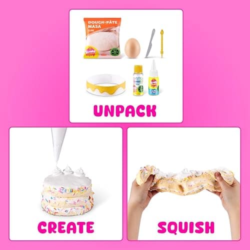 Slime Mart Shopping Bag (4 Pack) by ZURU – DIY Slime Food Meals Making Kit, Compound Slime Toy, Arts & Crafts Sensory Play for Kids & Kidults, Perfect for Girls 6-10 thumbnail 8