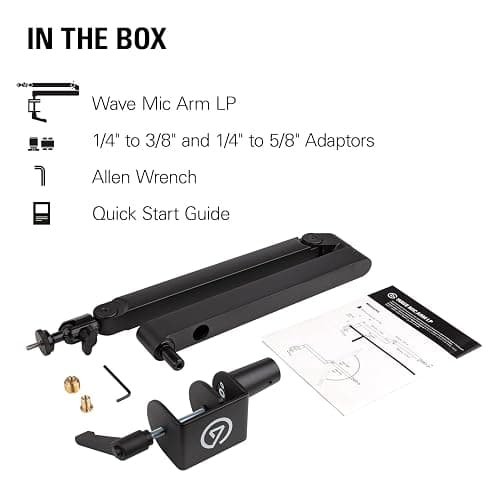 Elgato Wave Mic Arm LP - Premium Low Profile Microphone Arm with Cable Management Channels, Desk Clamp, Versatile Mounting, and Fully Adjustable – For Podcasting, Streaming, Gaming, and Home Office thumbnail 9