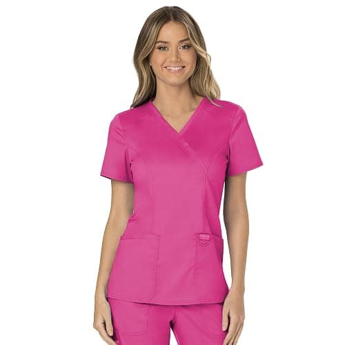 Cherokee Scrubs Top Mock Wrap WW610 - Image 1